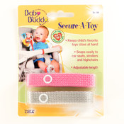 Secure-A-Toy 2ct Pink-Gray
