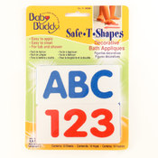 BB Safe-T-Shapes Bath Appliques - ABC123