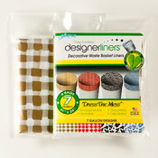 Designerliners 8 Count Gold Gingham