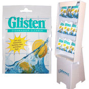 Glisten Dishwasher Cleaner Floor Display