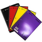 1-Subject Spiral Notebook 70ct Wide Ruled Assorted