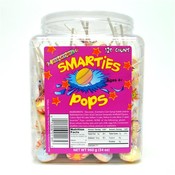 Smarties Double Lollie Pops Jar