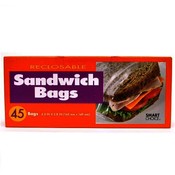 Smart Choice Recloseable Sandwich Bags