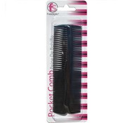 Free Style Black Pocket Comb Made in USA