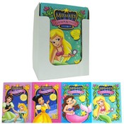 Mermaids/Princess Color Book 4 Titles 96 Page PDQ