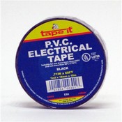 Black UL Electrical PVC Tape 3/4" x 60' Roll
