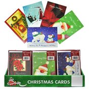 Boxed Christmas Cards Assorted in PDQ
