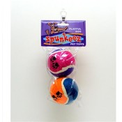 Spunkeez Tennis Balls Asst Colors
