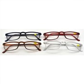 Colorful Plastic Reading Glasses Assorted Colors a