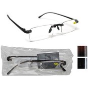 Rimless Plastic Reading Glasses Assorted Powers in 4 Colors