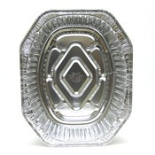 Large Foil Oval Roaster