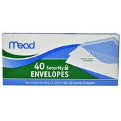 Mead #10 Security Envelopes