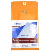 Mead 6" x 9" Kraft Claps Envelopes