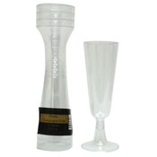 Plastic Champagne Flutes 5.5 oz