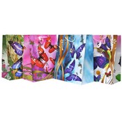 Large Butterfly Embossed Gift Bag Assorted