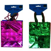 Hologram Small Gift Bag 3pk Assorted