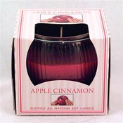 Star Lytes Soy Globe Candle- Apple Cinnamon