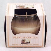 Star Lytes Soy Globe Candle- French Vanilla