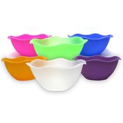 Serving Bowl with Scalloped Edge-Assorted Colors
