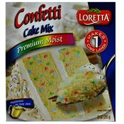 Loretta Confetti Cake Mix