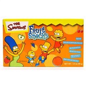 The Simpsons Shaped Fruit Snacks Theatre Box