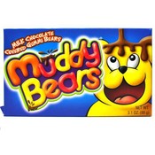 Muddy Bears Chocolate Covered Gummi Bears Theatre Box