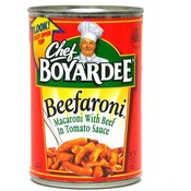 Chef Boyardee Beefaroni exp 4/12