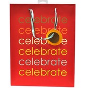 Large Red Celebrate All Occasion Gift Bag