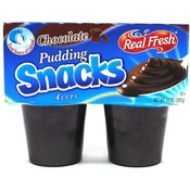 Real Fresh Chocolate Pudding 4 pack Wholesale Bulk
