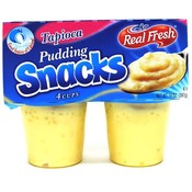 Real Fresh Tapioca Pudding Snacks 4 pack Wholesale Bulk