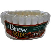 Brew Rite 8-12cup Coffee Filters 50ct package