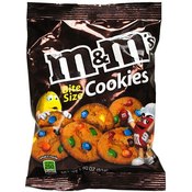 M&M Bite Size Cookies