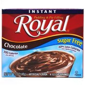 Royal Instant Pudding Sugar Free Chocolate Wholesale Bulk