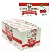 Smith Brothers Wild Cherry Cough Drops Box in Counter Display