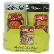 Loretta Salt and Pepper Duo Shaker Sets
