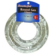 Foil Round Gas Liner 7.6"