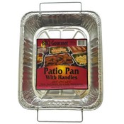 Premium Heavy Duty Barbeque Patio Pan w/ Handles