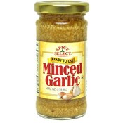 Spice Select Minced Garlic in Water