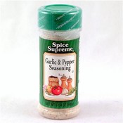 Spice Supreme Garlic &amp; Pepper