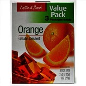 Lottie & Beck Value Pack Orange Gelatin 3 Pack Wholesale Bulk