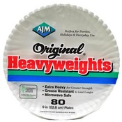 Original Heavyweights Paper Plates 9"