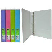 Wilson Jones 1" Ring View Binder 4 Assorted