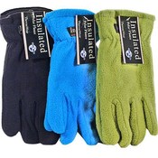 Ladies Polar Fleece Gloves Asst Colors