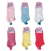 Slipper Sock Fuzzy with Non-Slip Grip