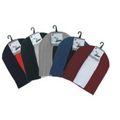 Mens Hat 2-Tone Vertical Stripe Assorted Colors