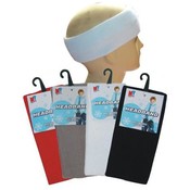 Headband with Spandex Assorted Colors(More Black)