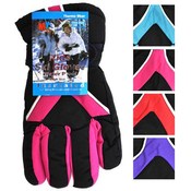 Kid's Premium Ski Gloves Velcro Wrist Assorted