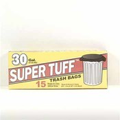 Super Tuff Tall Kitchen Trash Bags 30 Gallon