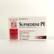 Suphedrine PE Tabs