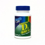 Health Care Vitamin D3 400IU Softgels